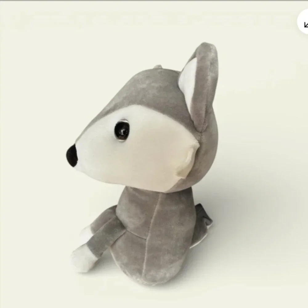Wolf Squish-Style Memory Foam Plush From Alaska‎ Kawaii Cute